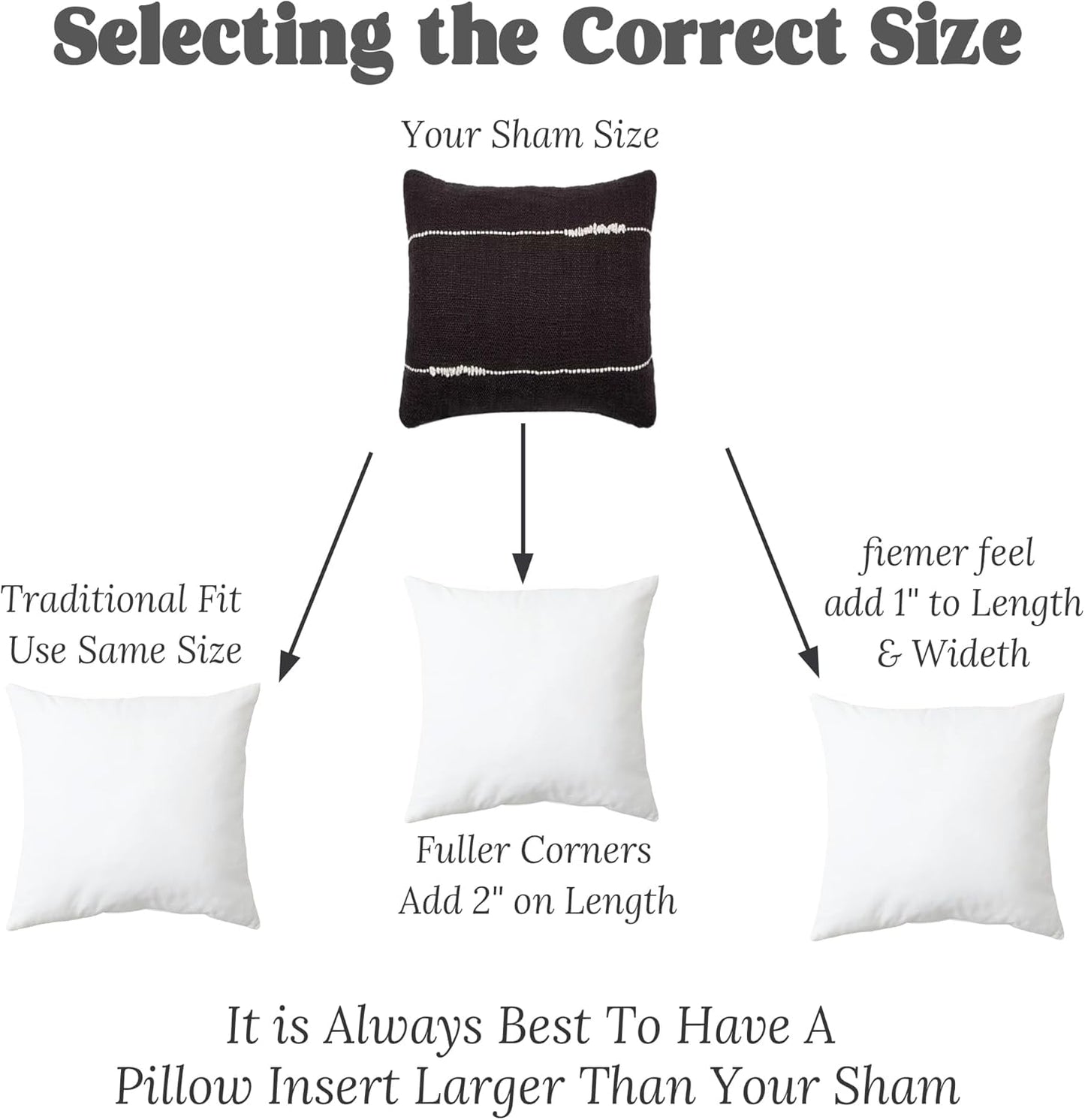 Euro Pillow Inserts 26 x 26 (Pack of 2, White), Down Feather Pillow Stuffer, Premium White Pillows for Bed, Couch, and Cushion