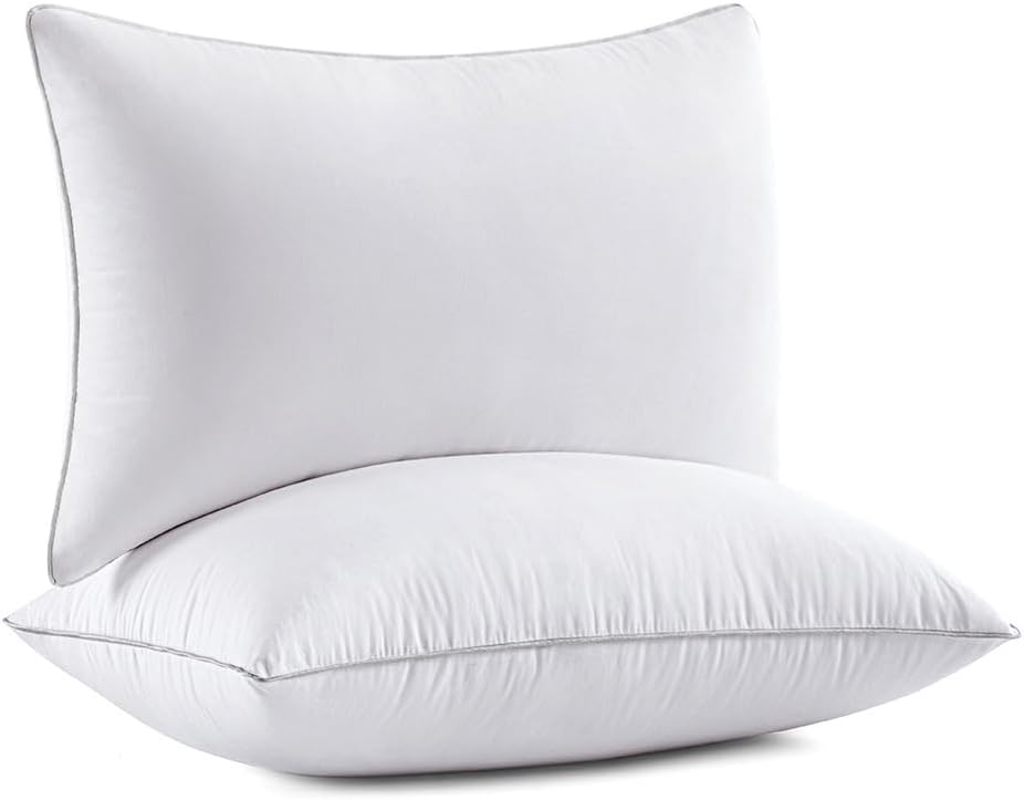 MIULEE 18x18 Pillow Inserts (Set of 4) -Decorative Throw Pillow with 100% Cotton Cover Square for Sofa Couch