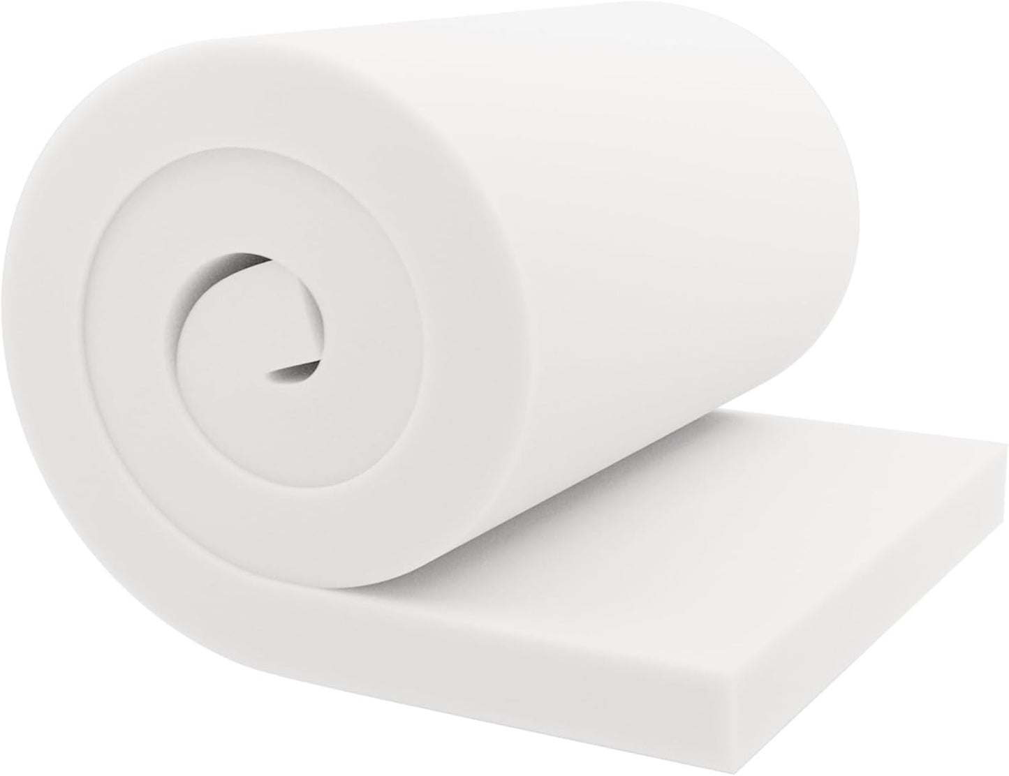 GoTo Foam 5" Height x 24" Width x 72" Length 44ILD (Firm) Upholstery Cushion Made in USA