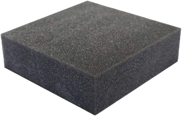 FoamRush 6" H x 26" W x 26" L High Density Upholstery Foam Cushion, Square Foam for Dining Chairs, Chair & Wheelchair Seat Cushion Replacement