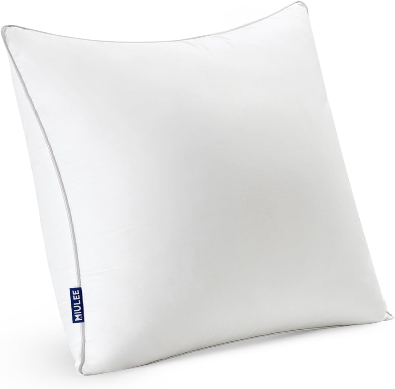MIULEE 18x18 Pillow Inserts (Set of 4) -Decorative Throw Pillow with 100% Cotton Cover Square for Sofa Couch