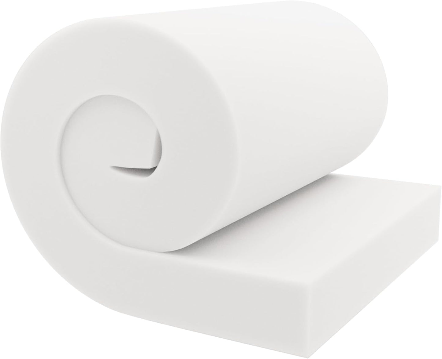 GoTo Foam 5" Height x 24" Width x 72" Length 44ILD (Firm) Upholstery Cushion Made in USA