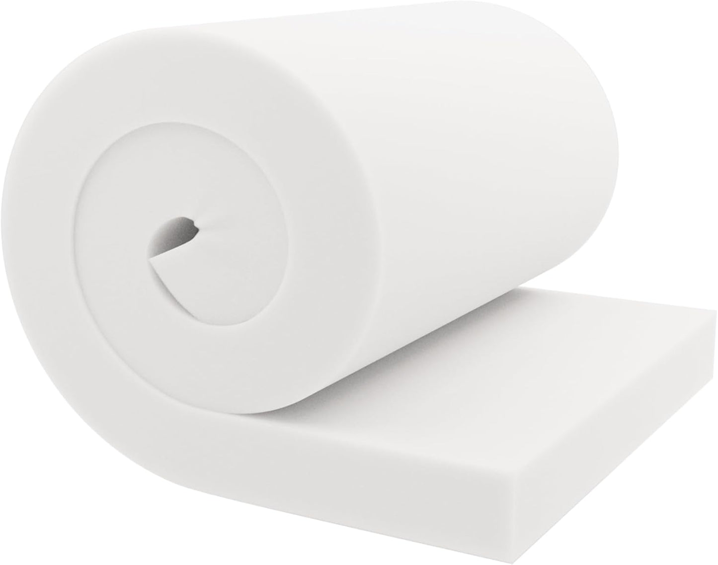 GoTo Foam 5" Height x 24" Width x 72" Length 44ILD (Firm) Upholstery Cushion Made in USA