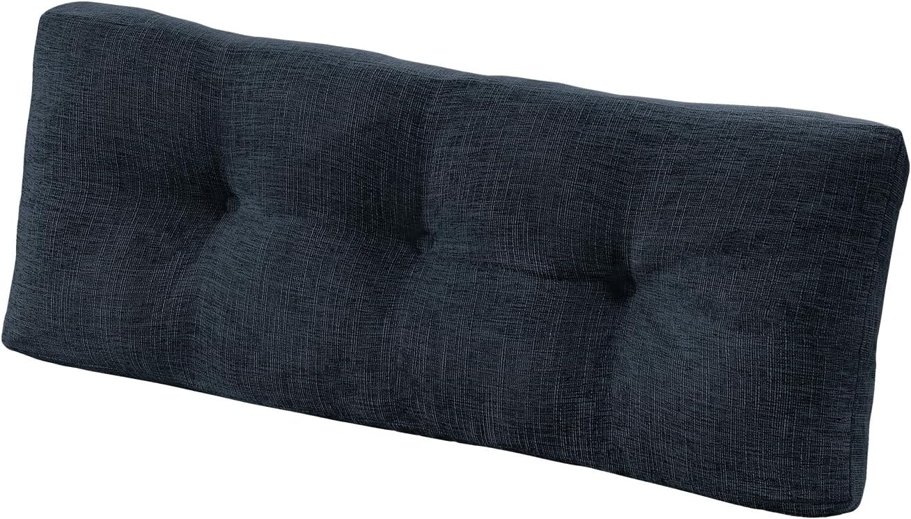 downluxe Indoor Bench Cushion for Indoor Furniture, Non-Slip Tufted Overstuffed Textured Foam Bench Seat Cushion, 36" X 14" X 4", Brown, 1 Pack