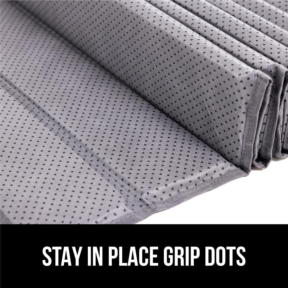 GORILLA GRIP Heavy Duty Couch Cushion Support Board to Fix Sagging Sofas, 21.5 x 70 Sofa, Thick Plywood Boards Add Strong Seat Supports, Stays in Place, Replacement Stuffing Under Couches, Gray